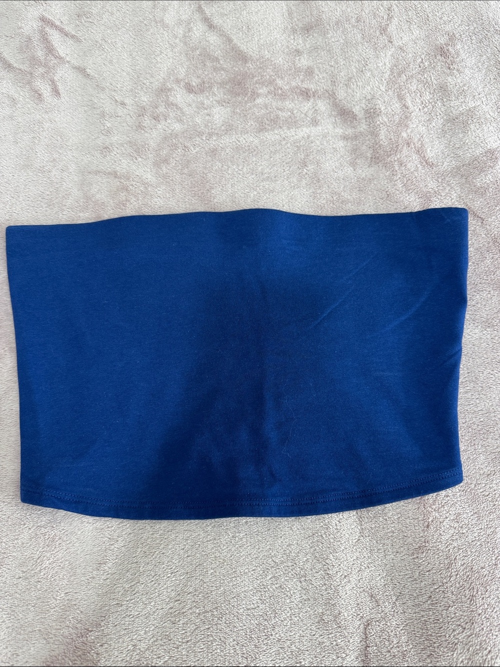 H&M Royal Blue Tube Mini Skirt